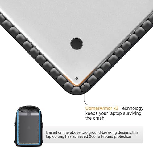 Tzowla Travel Laptop Backpack Water Resistant Anti-Theft Bag with USB Charging Port and Lock 15.6 Inch Computer Business Backpacks for Women Men Work College Gift, Casual Daypack の商品画像 2