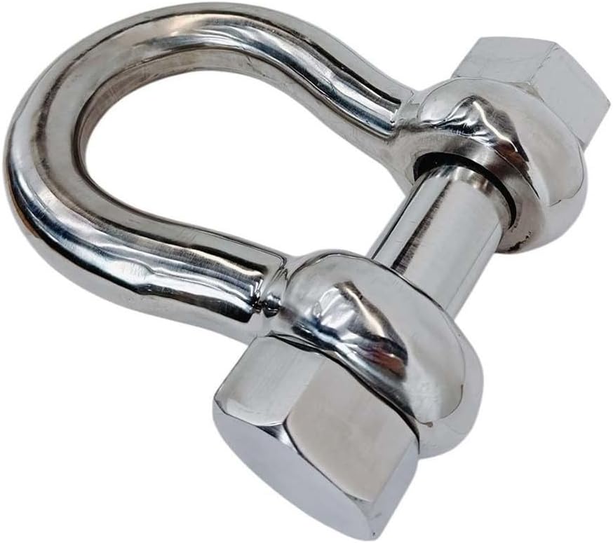 Prolinemax Marine Stainless Steel T316 7/8" Bolt Pin Anchor Shackle 8,000 Lb WLL