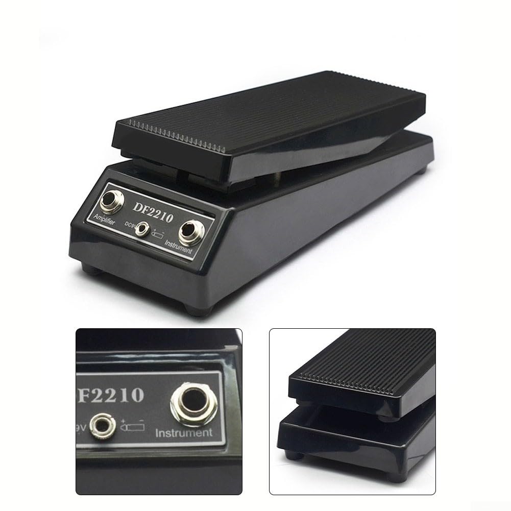 Un accesorio imprescindible. El pedal DF2210 wah wah confiable y eficaz perfecciona el tono de tu guitarra eléctrica