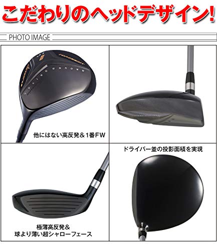 Amazon.co.jp: WORKS GOLF(ワークスゴルフ) フェアウェイウッド 2番手
