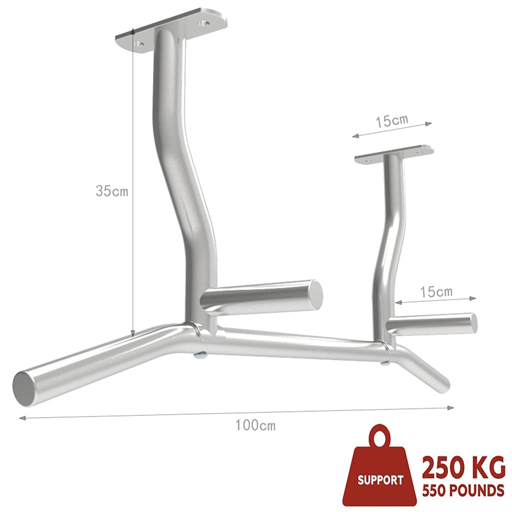 Amazon.co.jp: 天井取り付け型懸垂バー、壁取り付け型ヘビーデューティ