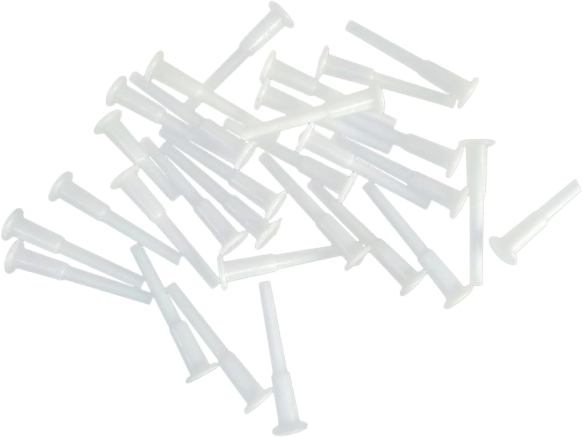 Yardwe 50pcs Yoga Ball Air Plug Air Stopper Balls for Jump Ball Exercise Ball Horse Pilates Ball Easy Air Inflation Tool