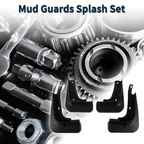 Image of Mud Flaps Splash Guards for Volkswagen ID6 2021-2023 W /Mount Accessories Mud Guards Front and Rear 1 Set