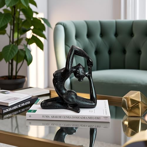 Figura Yoga Abstracta Moderna para Decoración de Hogar miniatura 4