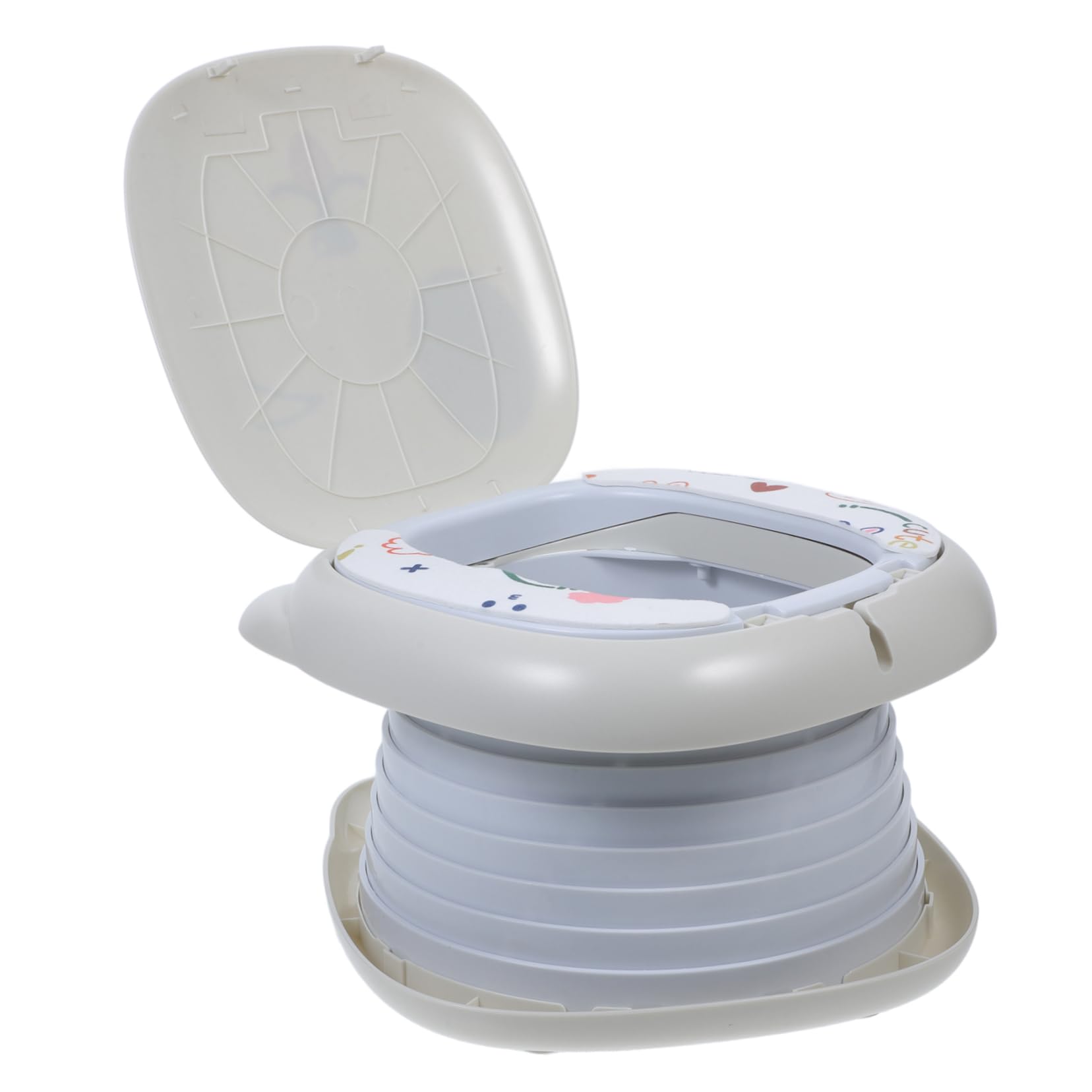 Asiento De Entrenamiento Para Bebés Orinal De Viaje Fácil De Usar y Portátil