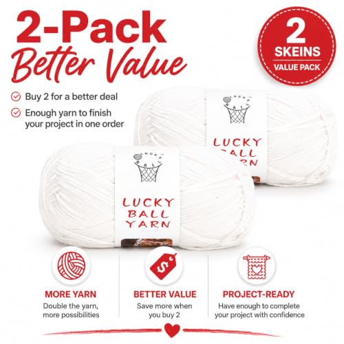 Image of 200g Milk Cotton Yarn,Yarn for Crochet,Amigurumi Yarn,Crochet Yarn for Crocheting,Cotton Yarn,Soft Yarn for Sweater,Hat,Socks,Blankets(White)