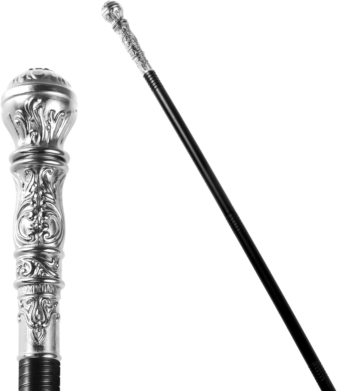 Walking Cane Costume, Vintage Staff Prop Stick Accessories for Dress Canes, Party Costume for Adults and Kids