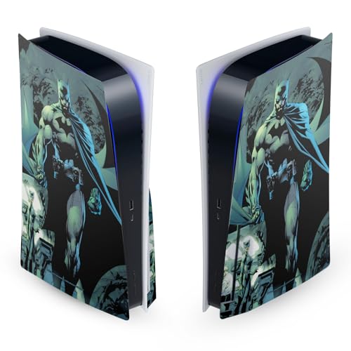 Skin Batman PS5 Disc autocollant vinyle de jeu anti-rayure Head Case Designs style DC Comics Hush