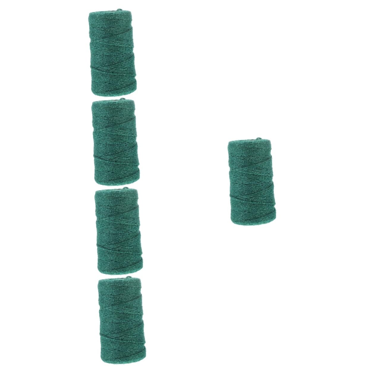 SEWACC 5rouleaux Corde Jute Naturel Ficelle Tressée Pour Décoration De Jardin Diy Et Artisanat Idéale Pour Événements Et Mariages