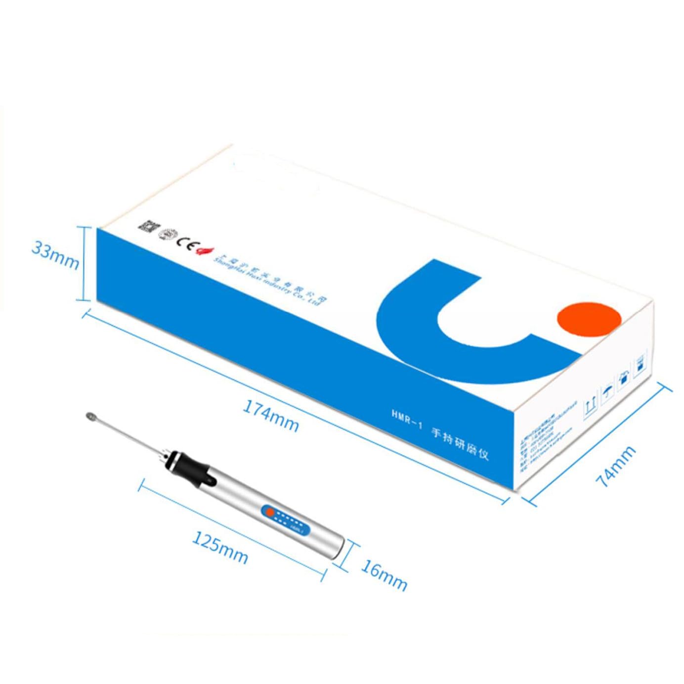 Homogeneizador Ultrasónico Portátil, Mini Trituradora Eléctrica Portátil Para Laboratorio, Mezclador De Tejidos Y Muestras Con Función De Emulsión, Ajuste De Velocidad En 3 Niveles, Trituración Eficaz