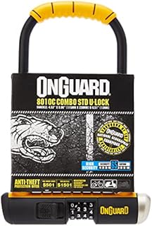Onguard Bulldog Combo DT-8012C Combo Shackle Lock, Black, 11.5 x 23.0 cm
