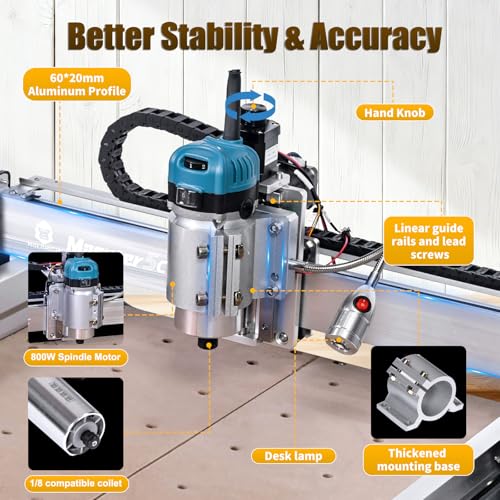 CNC wood router machine large