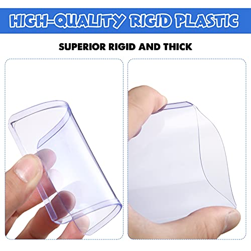 image for Tenare Hard Plastic Card Sleeves Collector Trading Card Sleeves Clear 