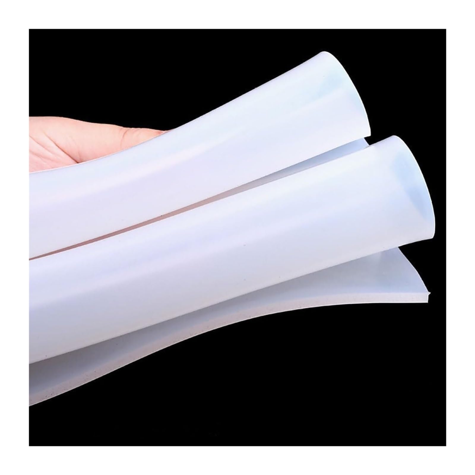 Foglio in gomma siliconica, Foglio in silicone, confezione da 2, 300 x mm, spessore 0,5-10, tappetino for guarnizioni termiche for auto CNC fai te(10mm)