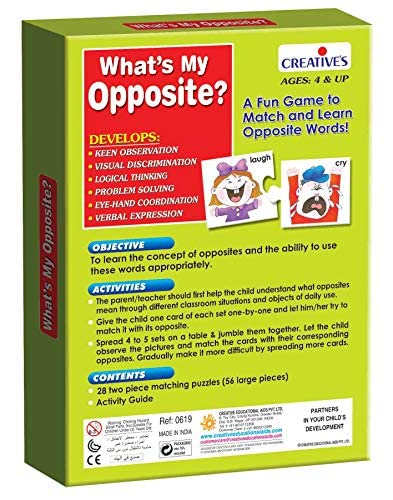 Image of Wildlife Educational Games & Puzzle, 56 Piece, Multicolour&Creative's Colours Flash Cards (Multi-Color, 40 Pieces)
