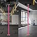 PRIORMAN Permanent Dance Pole with Fixed Plate Dancing Pole for Home Dance Pole with Ceiling Mount and Extension Accessories More Safety and Stability (Pink)