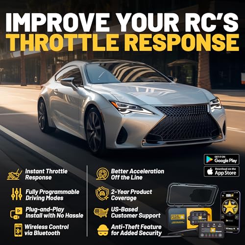 Image of PEDAL COMMANDER for Lexus RC 2015-2025 Throttle Response Controller - Anti-Theft, 4 Driving Modes, App Control, Throttle Controller Performance Upgrade, RC Accessories