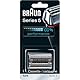 Braun Series 5 52S Elektrorasierer-Ersatzkopf, Ersatzkopf für Scherfolie und Messer, kompatibel mit Series 5 Modellen 5030, 5040 und 5090