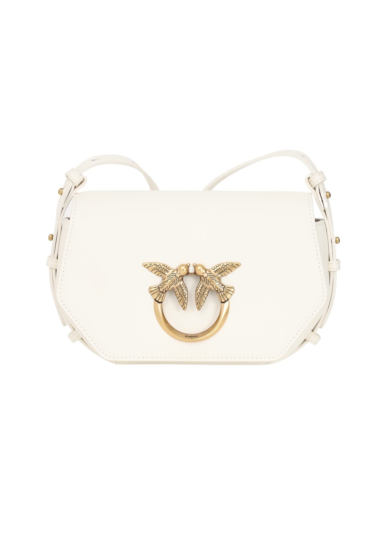 Pinko, LOVE CLICK EXAGON MINI VITELLO Donna, Taglia unica