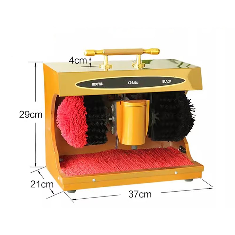 Picador De Zapatos Totalmente Automático, Inducción Automática De Zapatos, Pulidor De Zapatos Eléctrico, Máquina De Pulido De Calzado Eléctrico Automático De Polvo,Negro