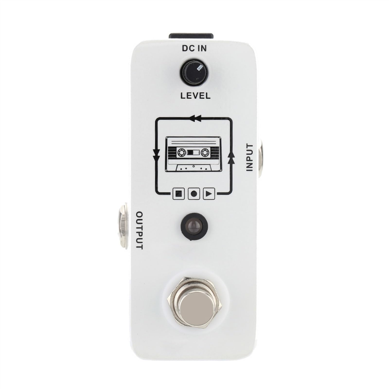 Effetti per Chitarra Effetti Micro Looper Pedale Registrazione Mini Loop Pedale Tempo Massimo di Registrazione 30 Minuti per Accessori per Chitarra Elettrica