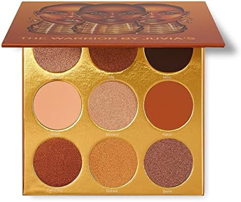 Juvia's Place Warm and Neutral Eyeshadow Palette - Professional Eye Makeup, Pigmented Eyeshadow Palette, Makeup Palette for Eye Color & Shine, Pressed Eyeshadow Cosmetics, Shades of 9