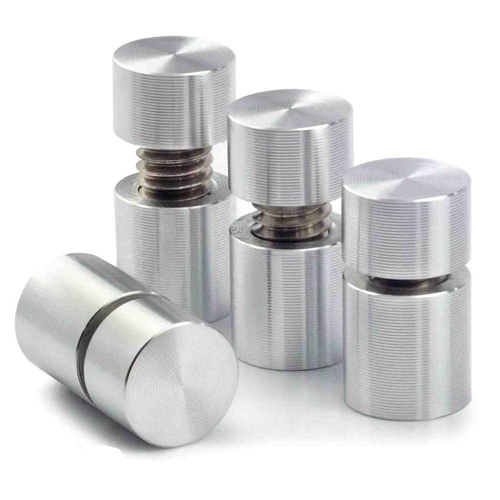 Gyford GYOEMK075 BAA 0.75 x 0.75 in. Anodized Barrels, Bright Aluminum