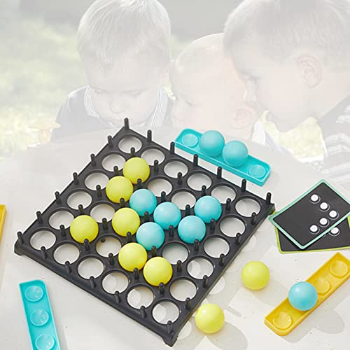 CHAOMIC Bounce Game Desktop Bouncing Ball Game Toy Stress Relief Board Game Activate Ball Game Jumping Ball Table Games for Kids Adults, Family, Party (A)