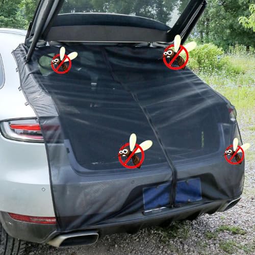 Moustiquaire de coffre pour SUV contre les insectes en camping - 2