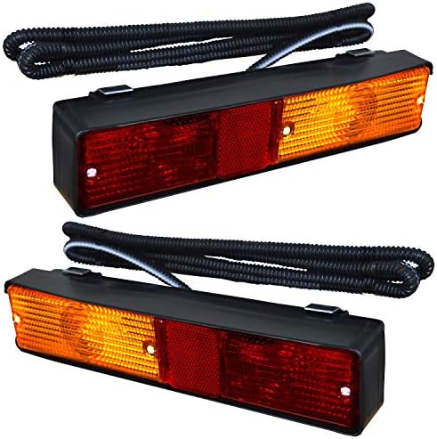 Amazon.com: APSMOTIV turn signal Tractor Tail Lights 12v Rear Tail ...