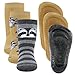 Ewers 3er Pack Waschbär Stoppersocken SoftStep, Antirutschsohle, MADE IN GERMANY, Kindersocken, Anti-Rutsch, ABS