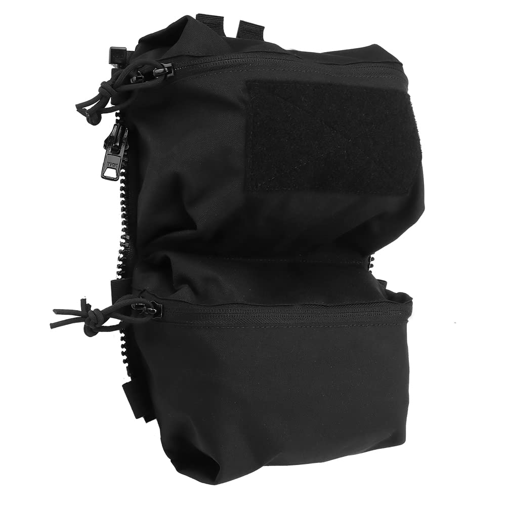 Peminkoo Sac Double Panneau arrière F.CPC V5 de Style F.erro Poches à Usage général Gilet Porte-plaques Accessoires Divers Pochette Airsoft