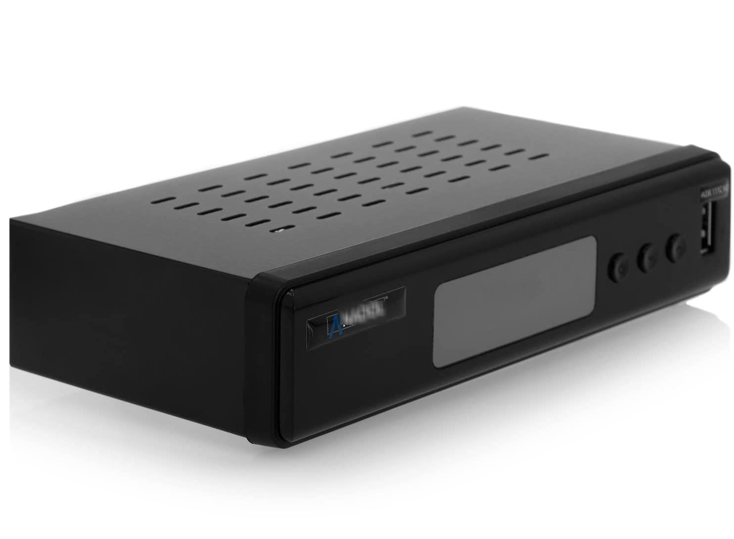 Full-HD Kabelreceiver Digital DVB-C (HDMI,Scart,USB,PVR,Display,Tasten, 2in1 Fernbedienung)