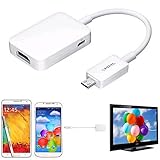 Micro USB MHL 2.0 To HDMI HDTV Adapter Cable For Samsung Galaxy S4 S5 Note