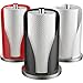 Vremi Vertical Paper Towel Holder for Kitchen Countertop - 12 Inch Decorative Paper Towel Stand Dispenser with Stainless Steel Non Slip Base and Perfect Tear for Standard or Large Rolls - Black