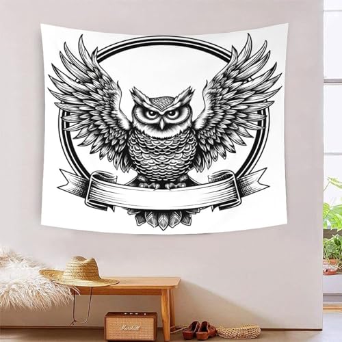Tapisserie murale 3D EEBSEIVNE 180x230cm grand tissu deco pour salon et chambre