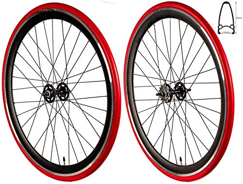 Redondo 28 Zoll Laufrad Set – Vorderrad & Hinterrad Mit Shimano Nexus 7 Gang Nabenschaltung + Rücktritt