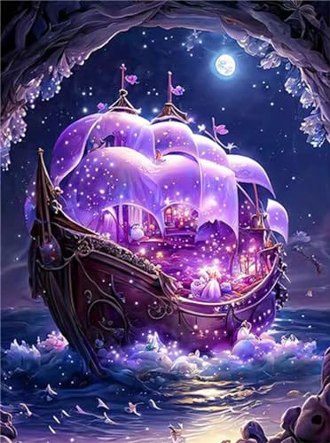 Diamond Painting Golden 70x80cm | Kit Complete Broderie Diamant Adulte