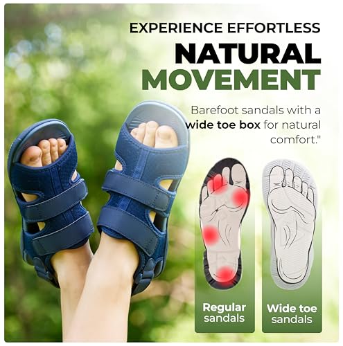 HF Baresandals IV – Outdoor & Lightweight Breathable Barefoot Sandals, Made for Real Life, Zero-Drop Sole, All-Day Comfort Unisex2
