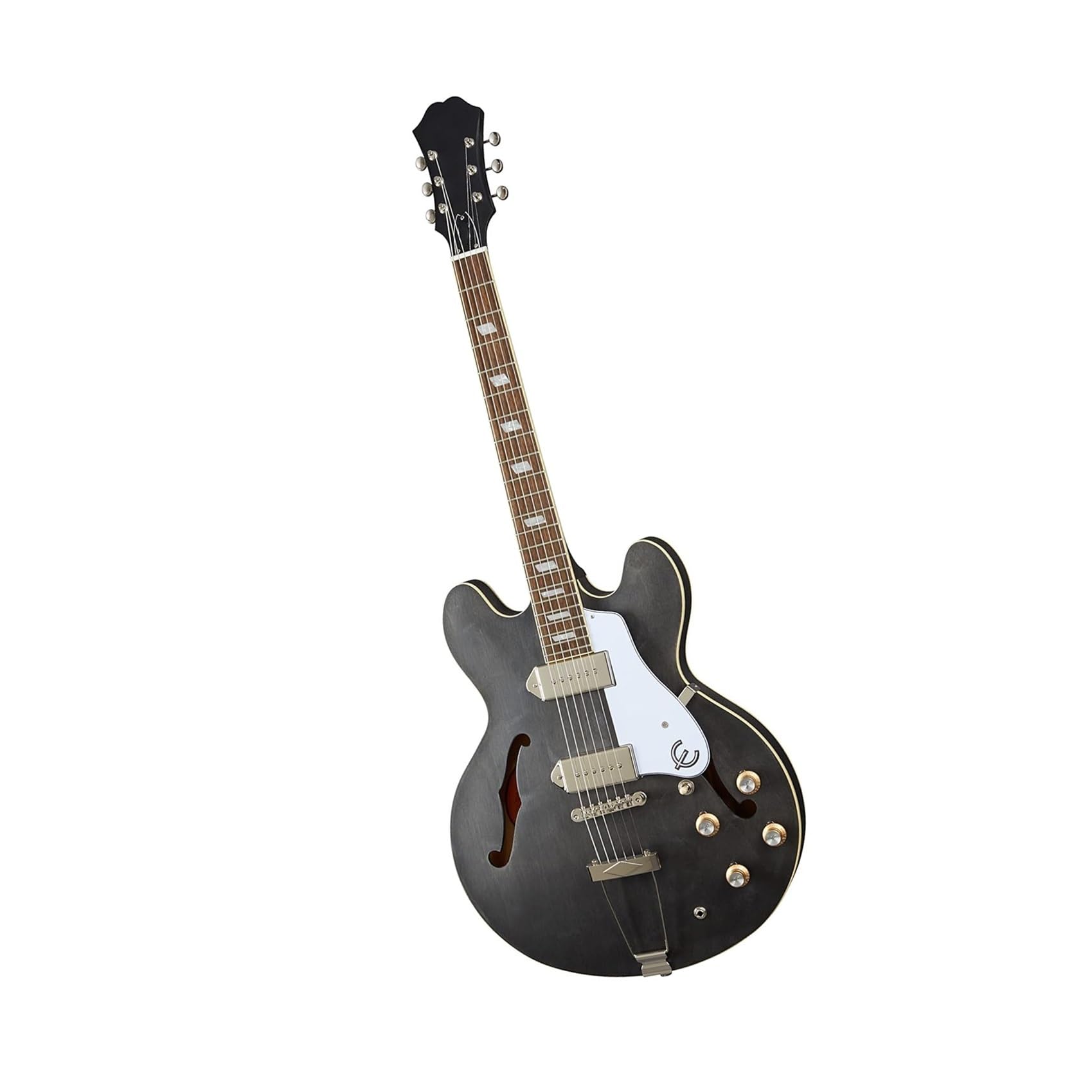 Profesjonalny Instrument Wykonawczy Gitara Elektryczna W Kolorze Hebanu