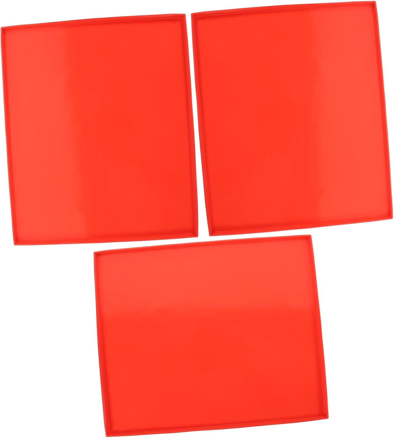 Alipis 12pcs Silicone Dehydrator Mats Food-grade Silicone Sheets for Baking and Drying Fruits Vegetables and Snacks Reusable Baking Trays