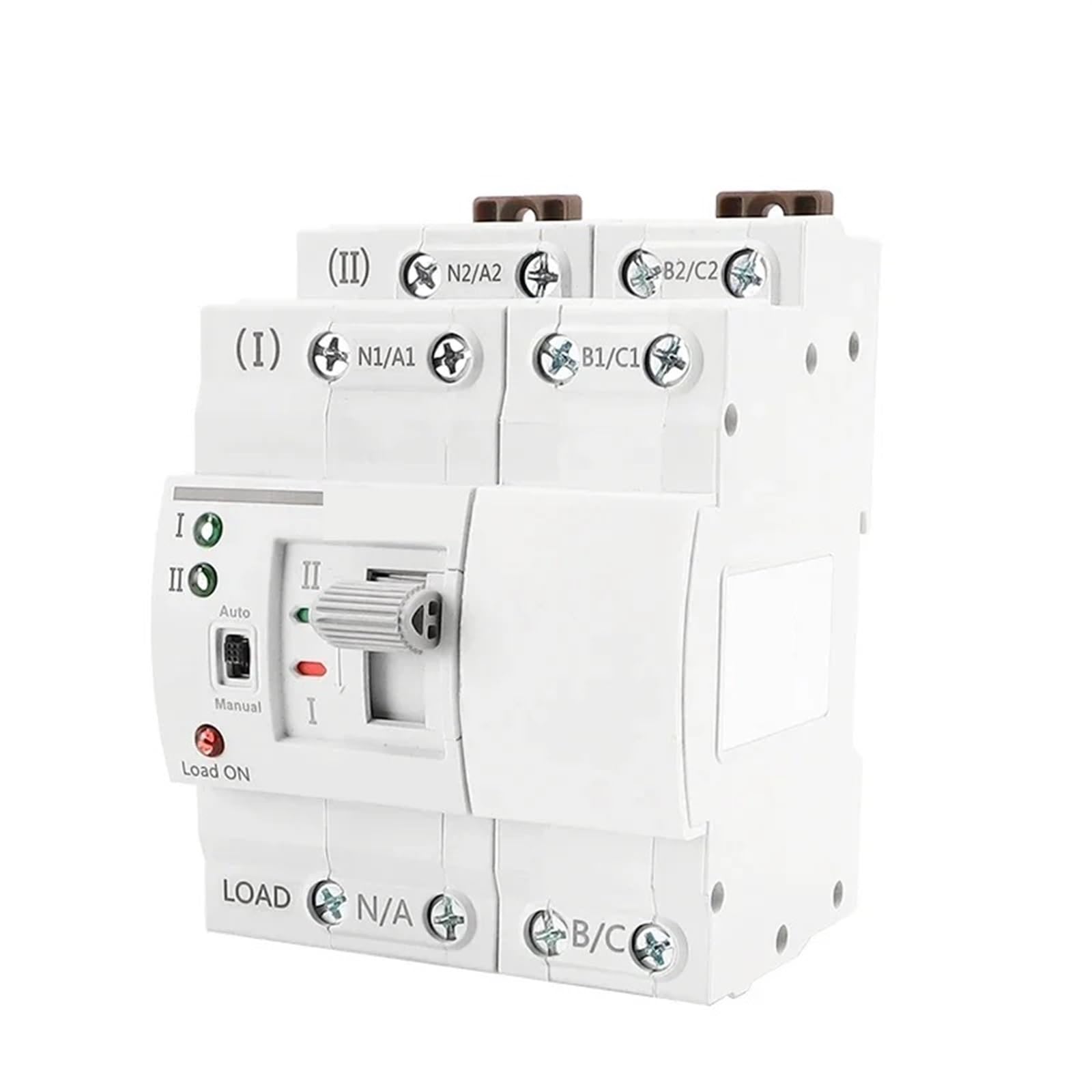 G2R ATS 110V 220V PC automatyczny przełącznik podwójnej mocy 25A 40A 63A domowy przełącznik transferu mocy 50/60Hz 1 sztuka (220V, G2R 2P 63A)
