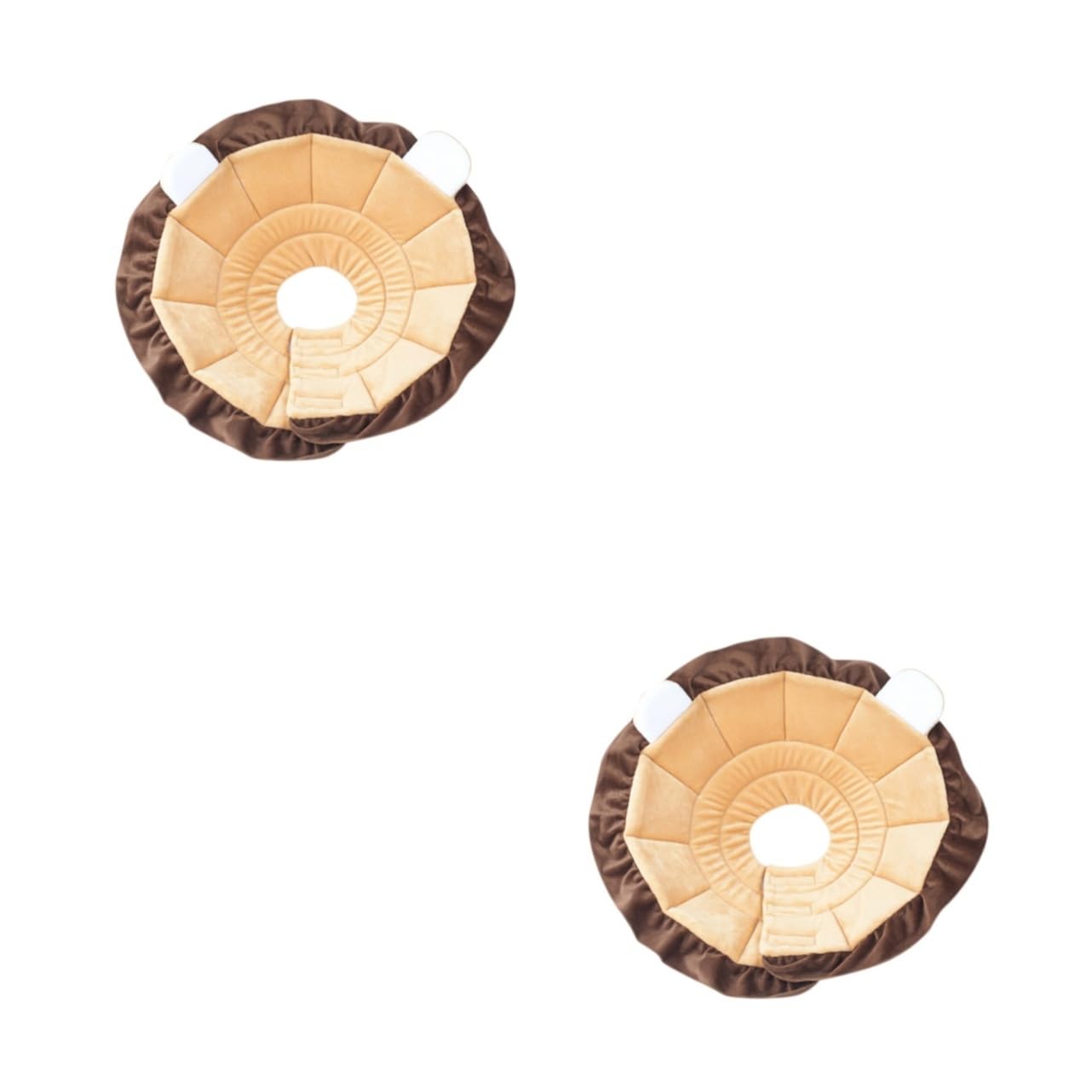 BESPORTBLE 2 Pz Collana Elisabettiana Cane Collana a Catena Collane Collare per Animali Domestici in Filber Collare Elisabettiano per Animali Domestici Collare per Cani