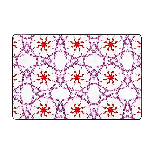 Tapete octogonal de franela 36x24 ideal para baño y habitaciones HYTTER duradero 2