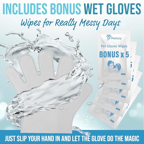 Unscented Pet Wipes for Paws Butt Ear and Eyes | Extra Thick Organic Dog Wipes Cleaning Deodorizing | 400 Wipes for Dogs | Bonus Glove Wipes Included Unscented Pet Wipes for Paws Butt Ear and Eyes | Extra Thick Organic Dog Wipes Cleaning Deodorizing | 400 Wipes for Dogs | Bonus Glove Wipes Included