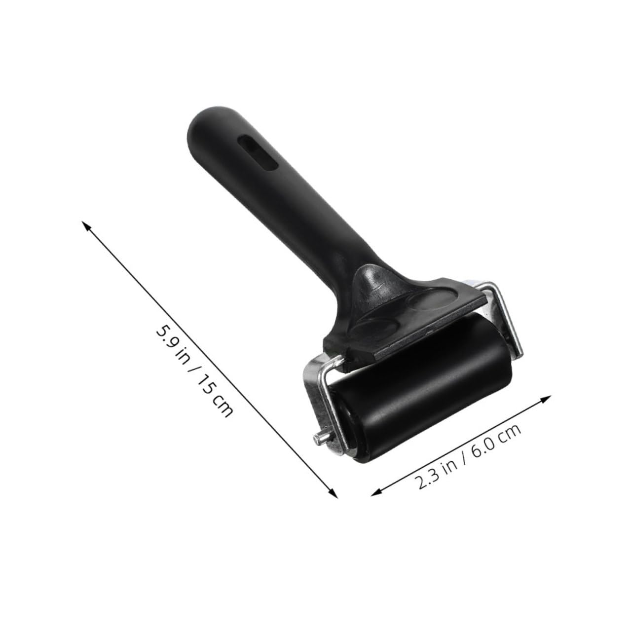 Rodillo de Goma de Impresión Negro, 4 Piezas para Grabado