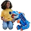 Hot Wheels City Toy Car Track Set, Ultimate T-Rex Transporter, Hauler Transforms into Stomping Dino with Race Track, from Netflix Series Lets Race
