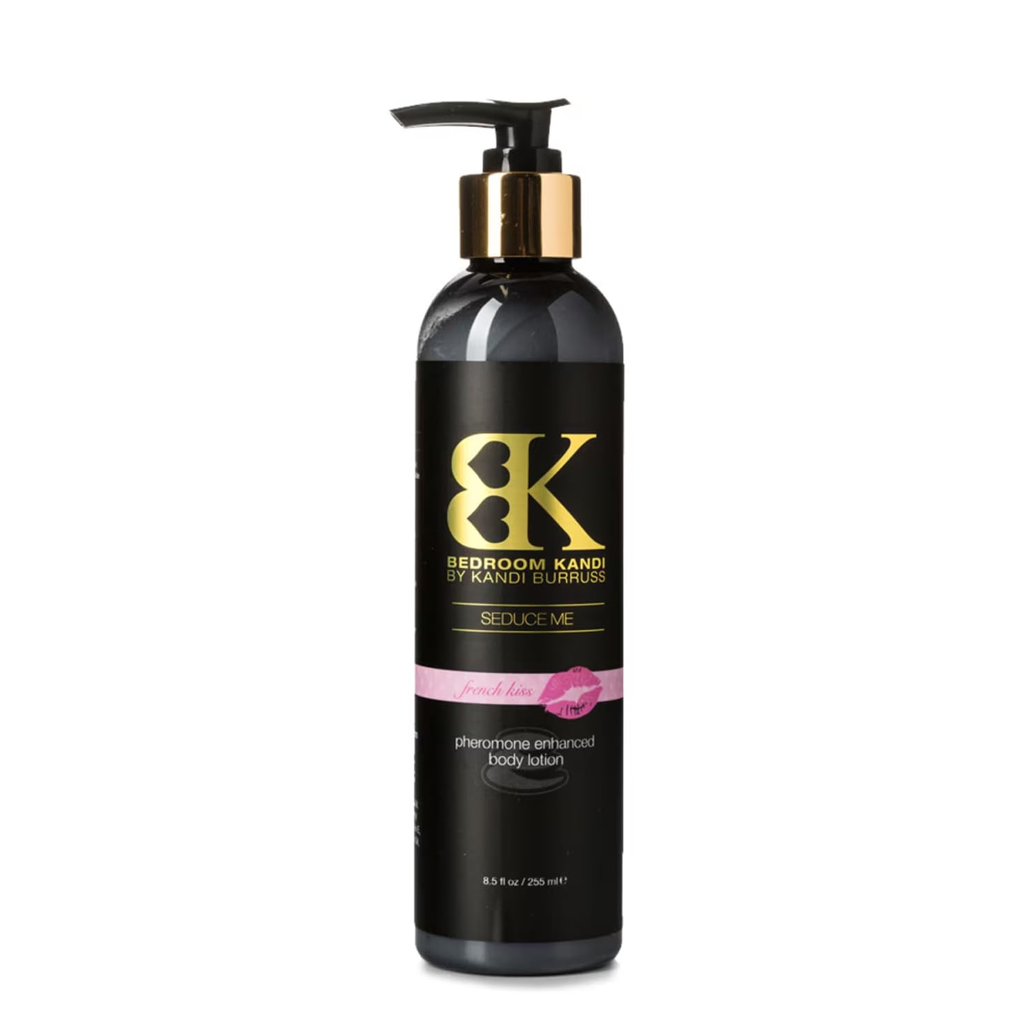 Bedroom Kandi Body Lotion | Pheromone Enhanced Moisturizing Body Lotion by Kandi Burruss | Nourishing Olive Oil, Coconut Oil, Shea Butter | French Kiss Scent | Unisex Scent Bath & Body Product 8.5 oz