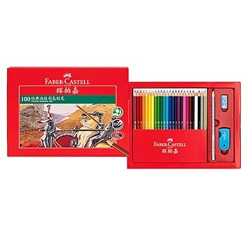 FABER-CASTELL色鉛筆100色‼️AC ファーバーカステル Faber Castell 油性 水性 色鉛筆 100色 油彩
