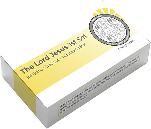 Miniatura 9 de Juego de discos de 1 edición, El Señor Jesús, 6 discos intercambiables, ayuda a los niños a vivir por la verdad de la Palabra de Dios, educación